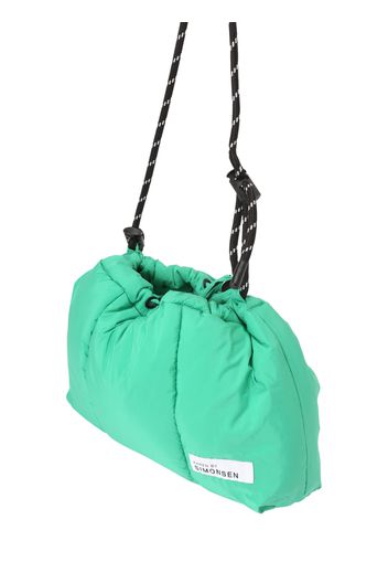 KAREN BY SIMONSEN Borsa a tracolla 'Gaunes'  verde / nero / bianco