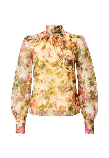 Karen Millen Camicia da donna  rosa / verde chiaro / giallo pastello / cachi