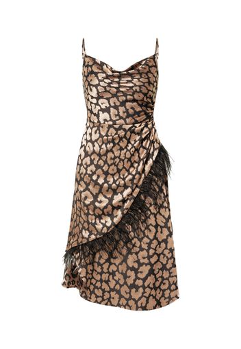 Karen Millen Abito da cocktail  sabbia / marrone scuro