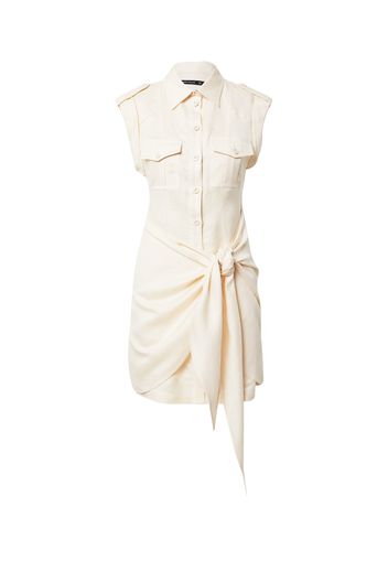 Karen Millen Abito camicia  crema