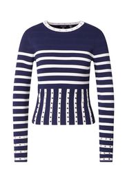 Karen Millen Pullover  navy / bianco