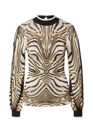 Karen Millen Pullover  marrone / ocra / offwhite / nero