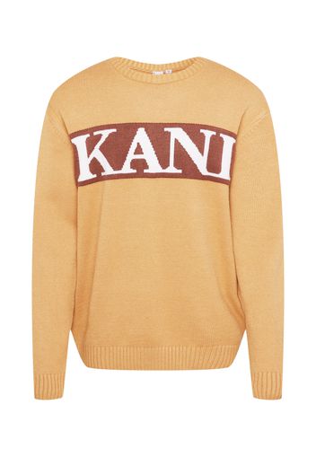 Karl Kani Pullover  sabbia / bianco / caramello