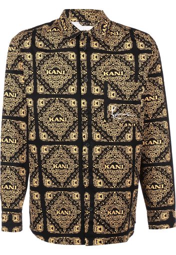 Karl Kani Camicia  oro / colori misti