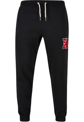 Karl Kani Pantaloni  nero / rosso / bianco