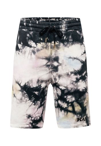 Karl Kani Pantaloni  rosa / beige / bianco / nero