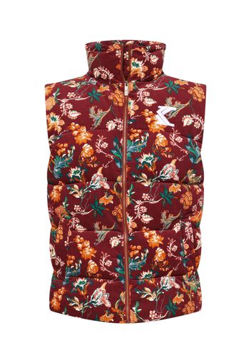 Karl Kani Gilet  verde / arancione / bordeaux / bianco