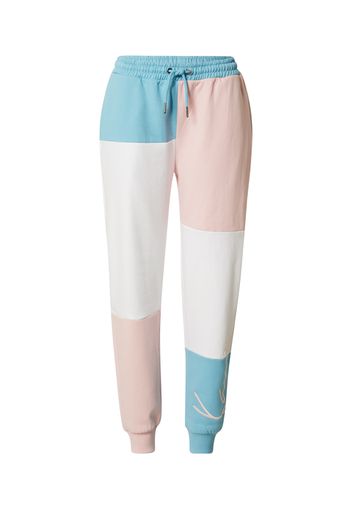 Karl Kani Pantaloni  blu chiaro / rosa / bianco