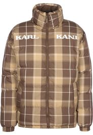 Karl Kani Giacca invernale  cioccolato / camoscio / sabbia / crema