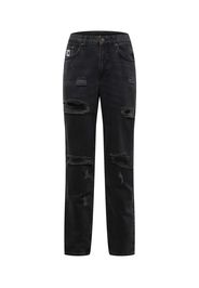 Karl Kani Jeans cargo  nero / bianco