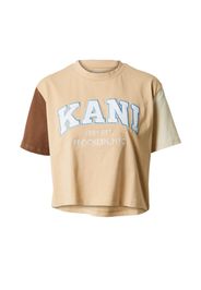 Karl Kani Maglietta  crema / camello / beige scuro / turchese