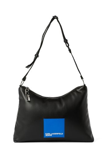 KARL LAGERFELD JEANS Borsa a spalla  blu reale / nero / bianco