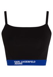 KARL LAGERFELD JEANS Top  blu / nero / bianco