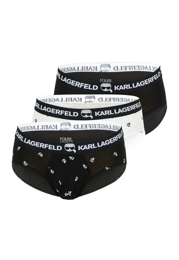 Karl Lagerfeld Slip  nero / offwhite