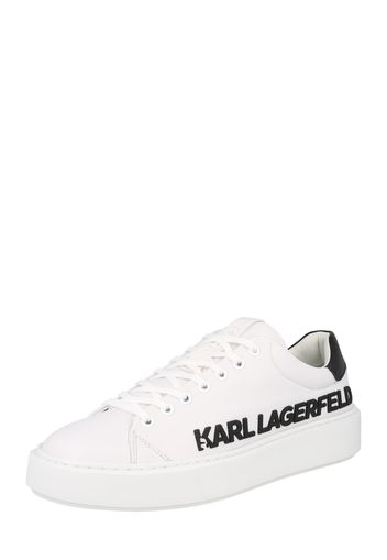 Karl Lagerfeld Sneaker bassa  bianco / nero