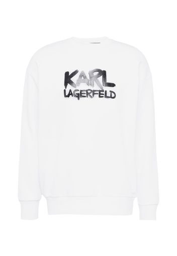 Karl Lagerfeld Felpa  nero / bianco