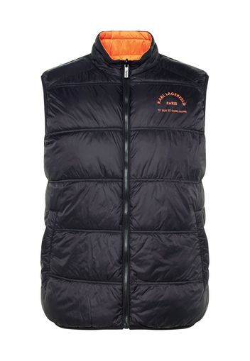 Karl Lagerfeld Gilet  arancione scuro / nero