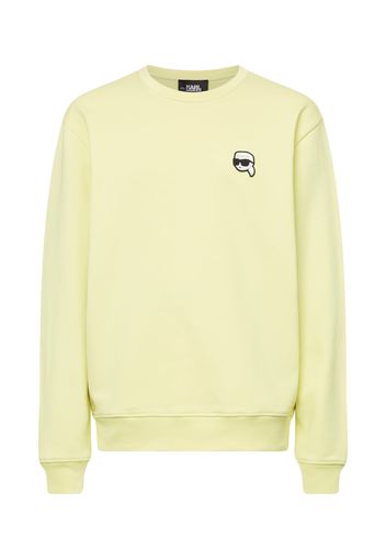 Karl Lagerfeld Felpa 'Ikonik'  beige / giallo pastello / nero / bianco