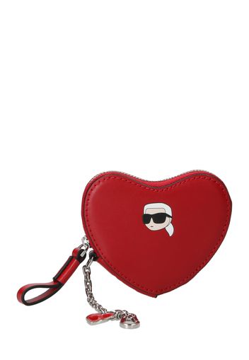 Karl Lagerfeld Portamonete 'Valentine Heart'  beige / rosso / nero / bianco