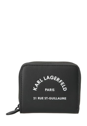 Karl Lagerfeld Portamonete 'Rue St. Guillaume'  nero / bianco
