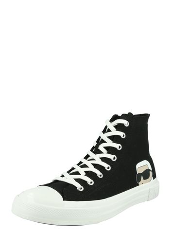 Karl Lagerfeld Sneaker alta 'KAMPUS III'  beige / nero / bianco