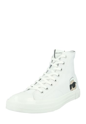 Karl Lagerfeld Sneaker alta 'KAMPUS III'  beige / nero / bianco