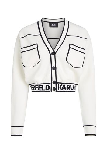 Karl Lagerfeld Giacchetta  nero / bianco