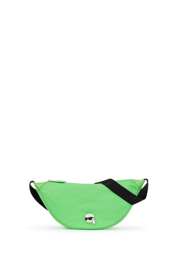 Karl Lagerfeld Marsupio  verde / nero