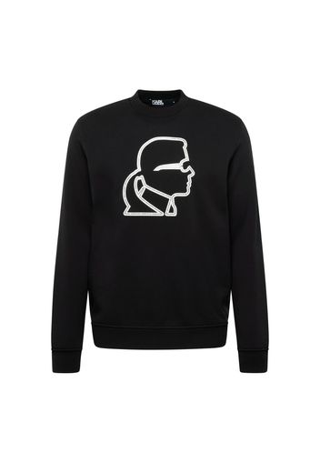 Karl Lagerfeld Felpa  nero / offwhite