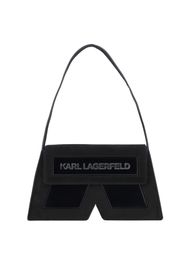 Karl Lagerfeld Borsa a spalla  grigio scuro / nero