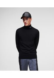 Karl Lagerfeld Pullover 'Merino '  nero