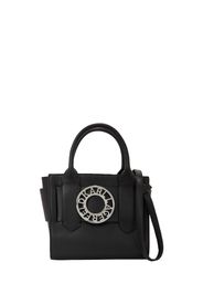 Karl Lagerfeld Borsa a mano 'Disk Small'  nero / argento