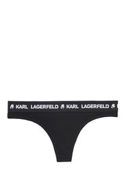 Karl Lagerfeld String  nero / bianco