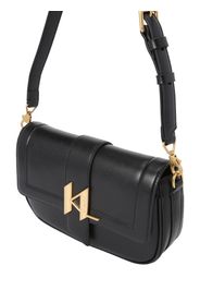 Karl Lagerfeld Borsa a spalla 'Saddle'  oro / nero