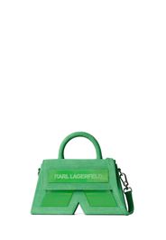 Karl Lagerfeld Borsa a tracolla ' Essential K '  verde