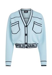 Karl Lagerfeld Giacchetta ' Short Logo '  blu / nero
