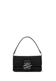 Karl Lagerfeld Borsa a spalla  nero / bianco