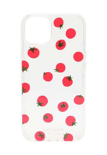 Kate Spade Custodia per smartphone  verde scuro / rosso / trasparente