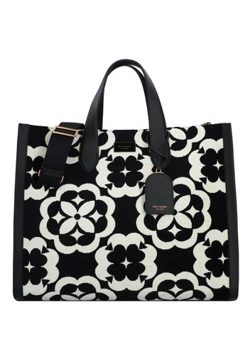 Kate Spade Shopper 'Spade Flower'  nero / bianco