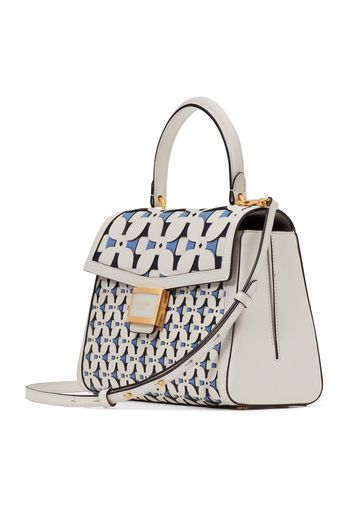 Kate Spade Borsa a mano 'KATY'  crema / blu / oro