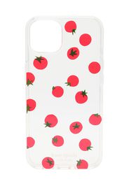 Kate Spade Custodia per smartphone  verde scuro / rosso / trasparente