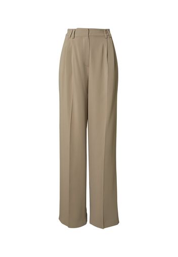 Kendall for ABOUT YOU Pantaloni con pieghe 'Ruby'  color fango
