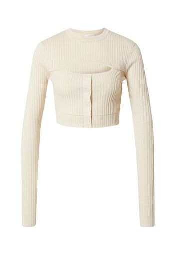 Kendall for ABOUT YOU Pullover 'Mary'  bianco
