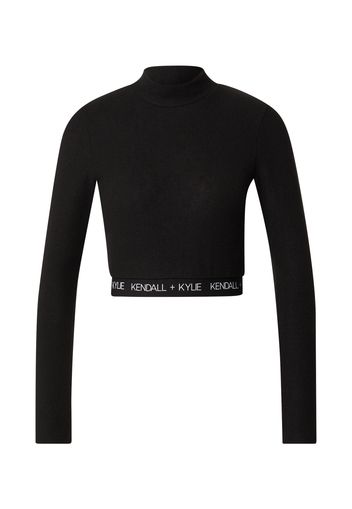 KENDALL + KYLIE Maglietta  nero / bianco
