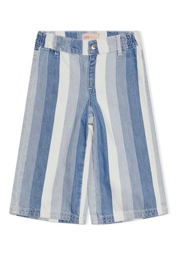 KIDS MINI GIRL Jeans 'Lisa'  blu denim / bianco denim