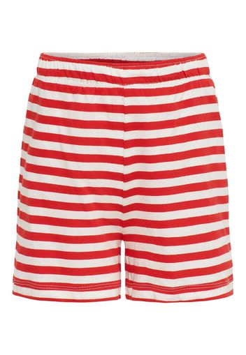 KIDS ONLY Pantaloni 'May'  rosso / bianco