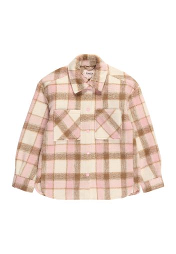 KIDS ONLY Giacca di mezza stagione 'LOU'  beige / caramello / rosa chiaro