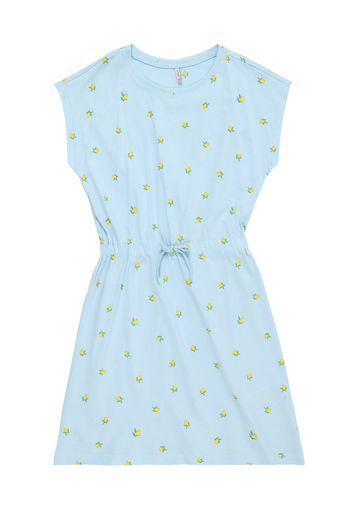 KIDS ONLY Abito 'MAY'  blu chiaro / limone / verde erba