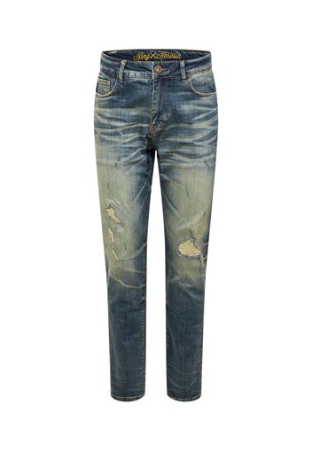 King Kerosin Jeans 'ROBIN'  blu denim