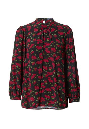 King Louie Camicia da donna 'Scarlett'  verde / rosso / nero